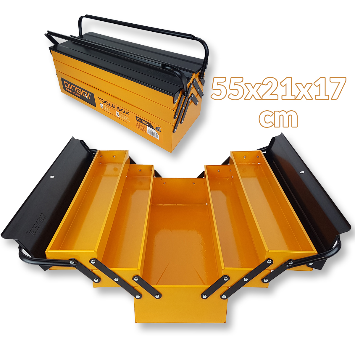 Metalna kutija za alat 97001 Front 1