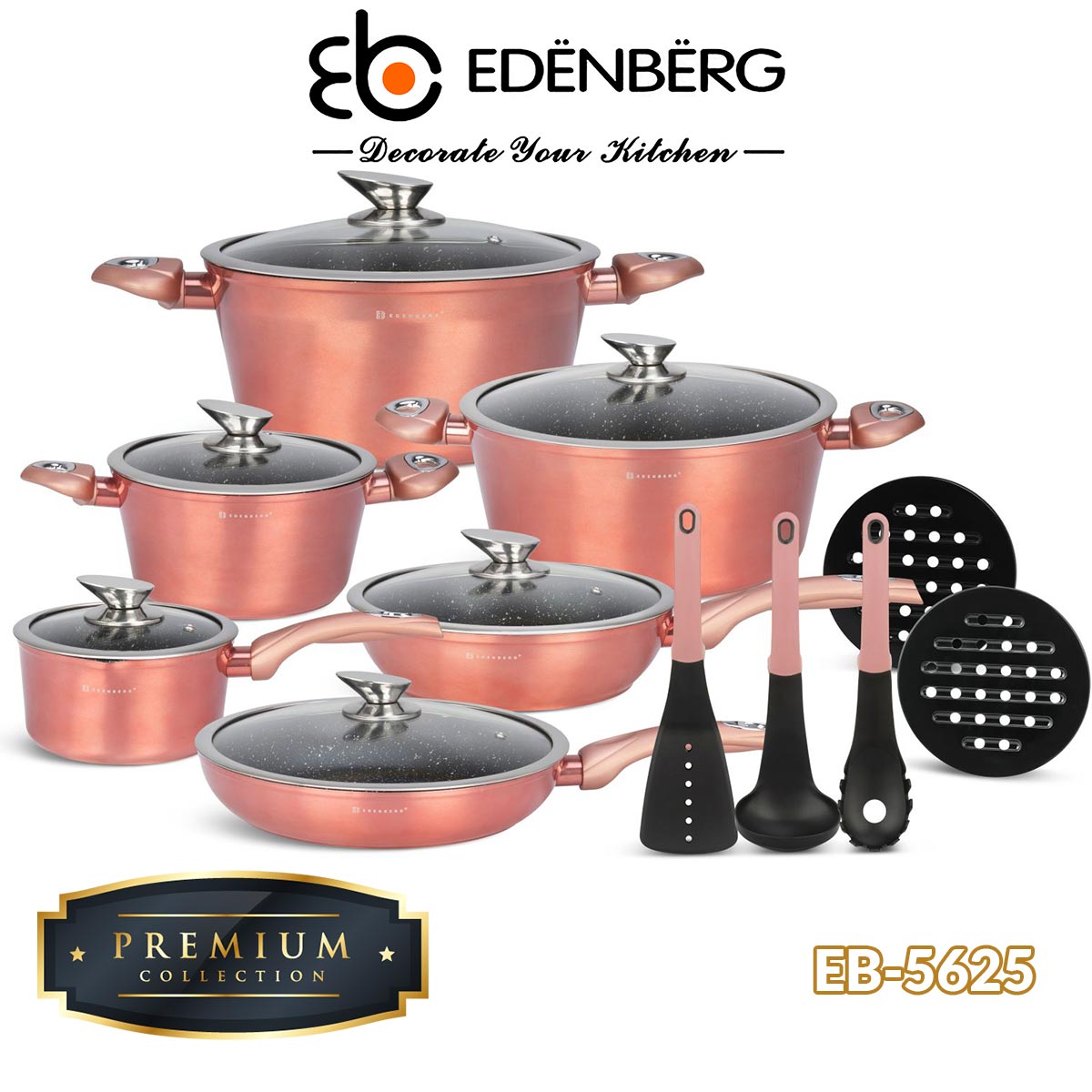 Edenberg set posuđa 15 dijelni set - Premium 5625 Front 1_0