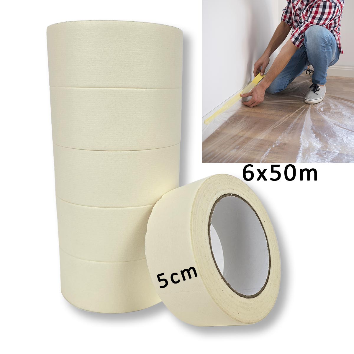 PIK traka - Krep 6x50m Front 1