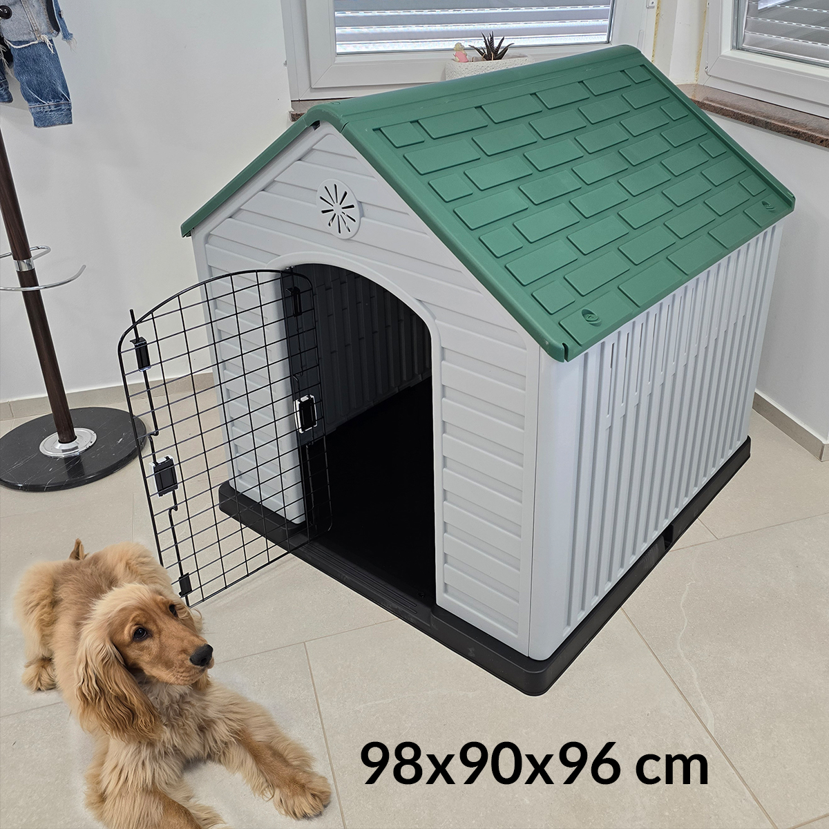 Kućica za pse ili mačke XXL PVC G560 Front 1