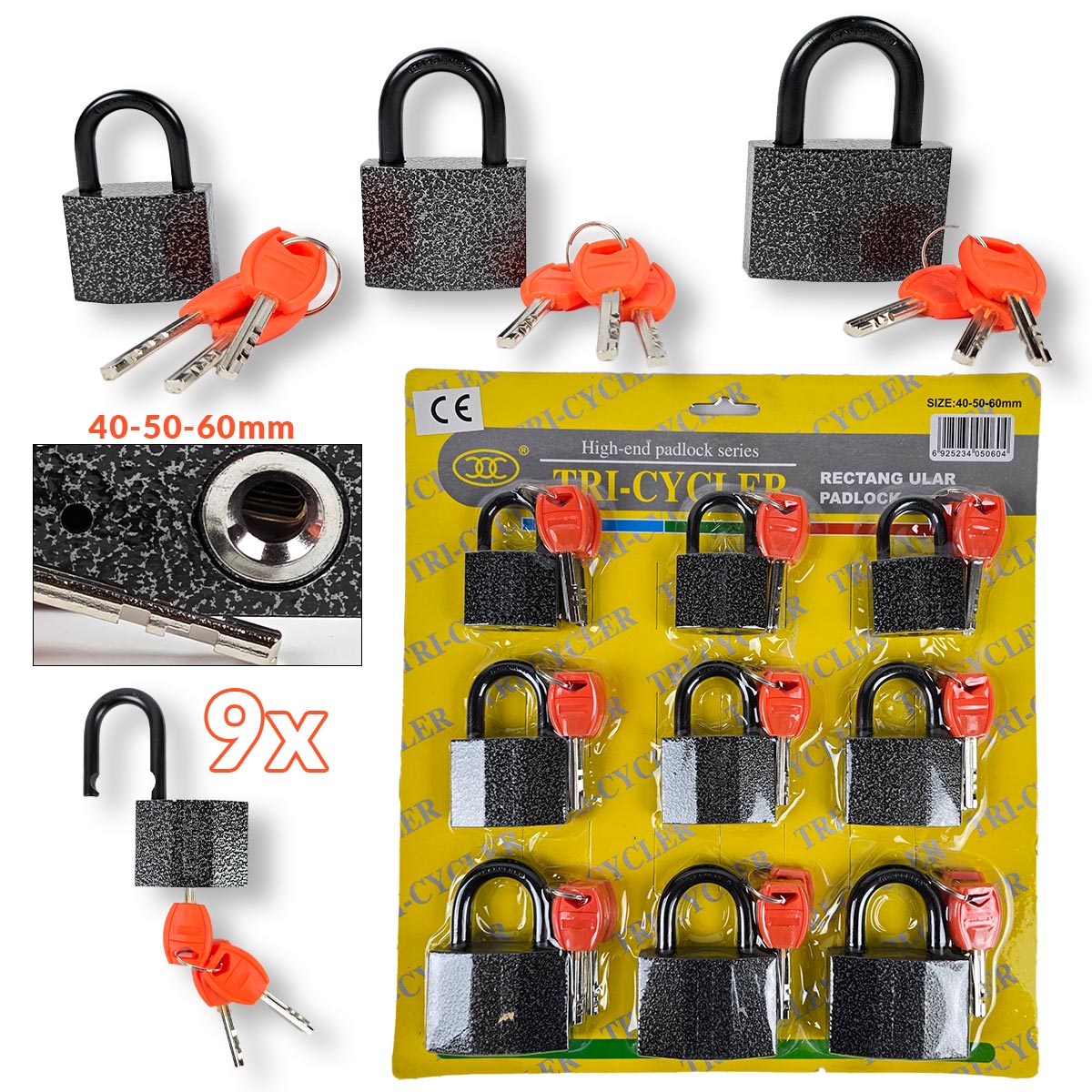 Set od 9 lokota sa ključevima G546 Front 1