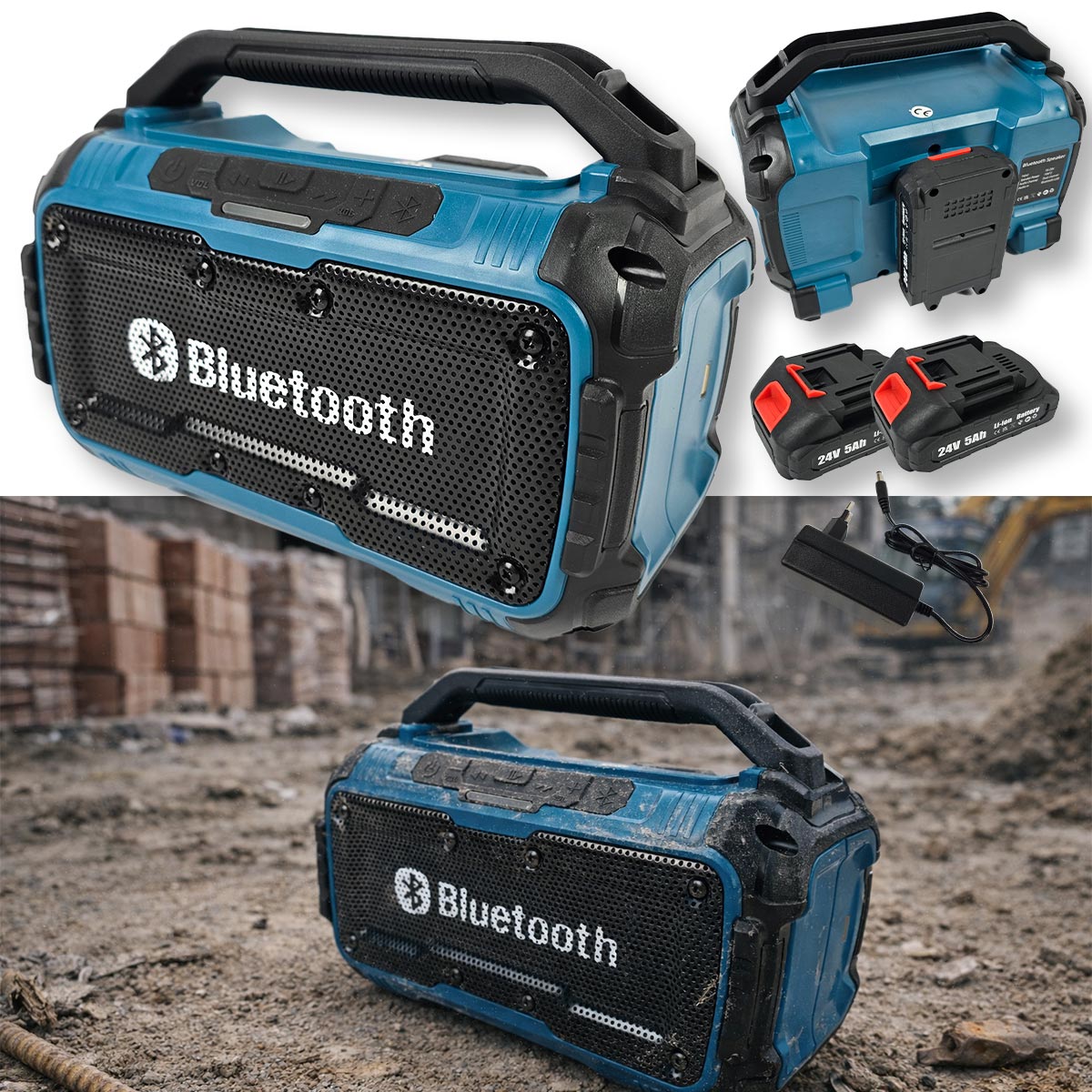 Bluetooth radni zvučnik - Makita prihvat G012 Front 1