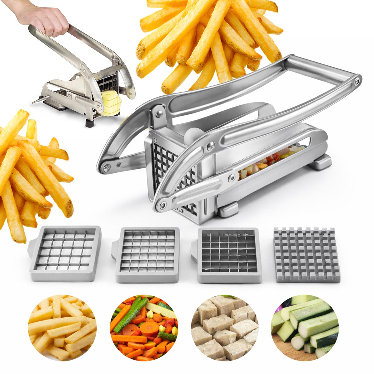 Sjeckalica za krumpir - PomesFrites G666 Front 1