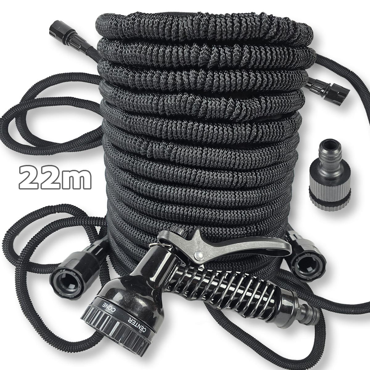 Super rastezljivo crijevo sa  mlaznicom 22m G651 Front 1