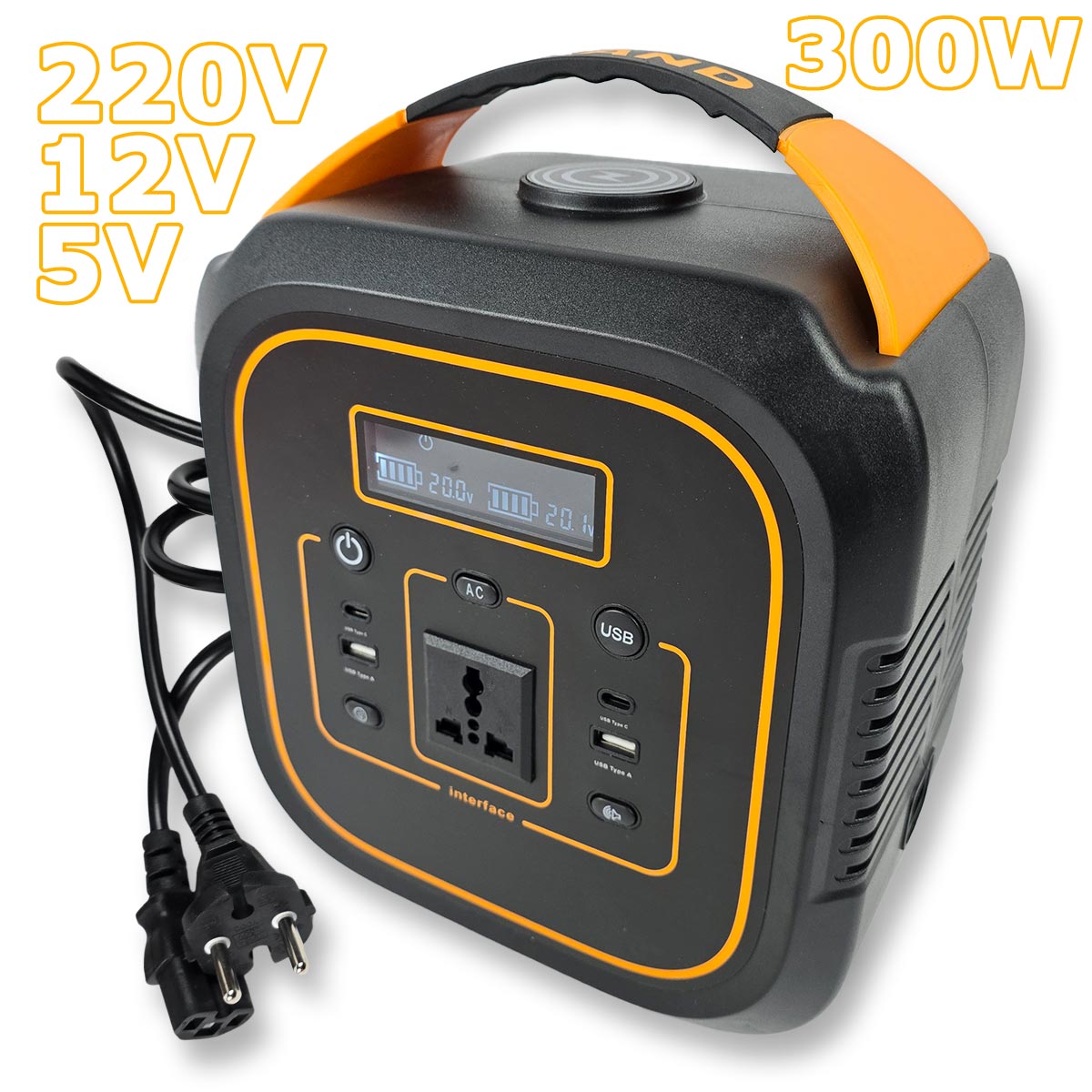 Vanjsko napajanje 300W - 220V G647 Front 1