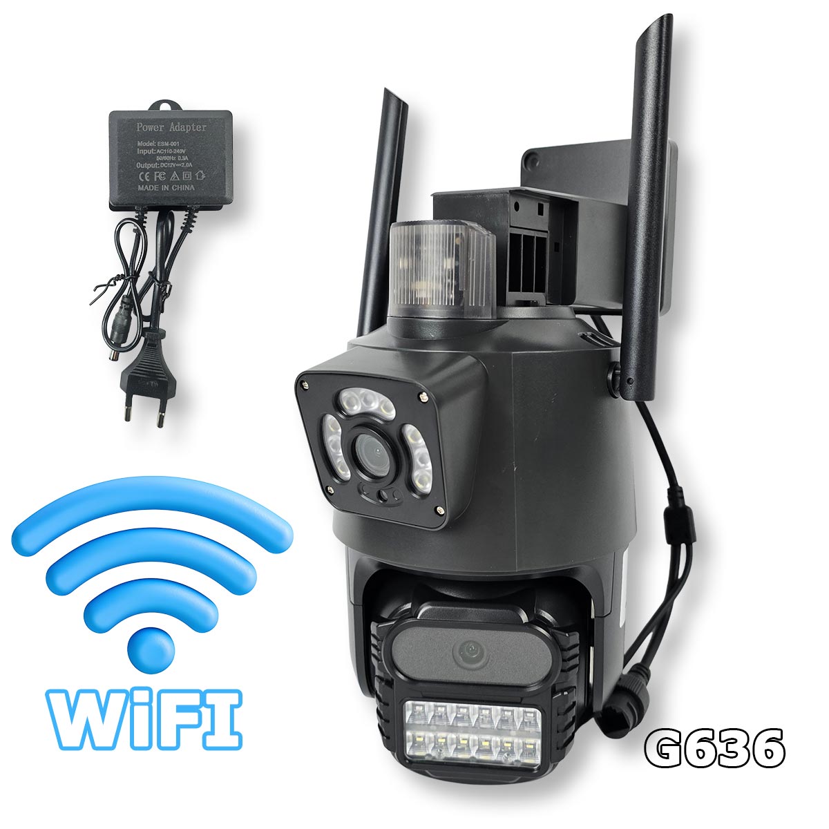 WiFi kamera 2u1 G636 Front 1
