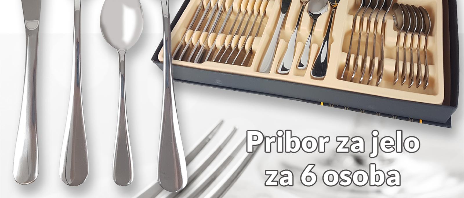 Premium pribor za jelo za 6 osoba Front 1