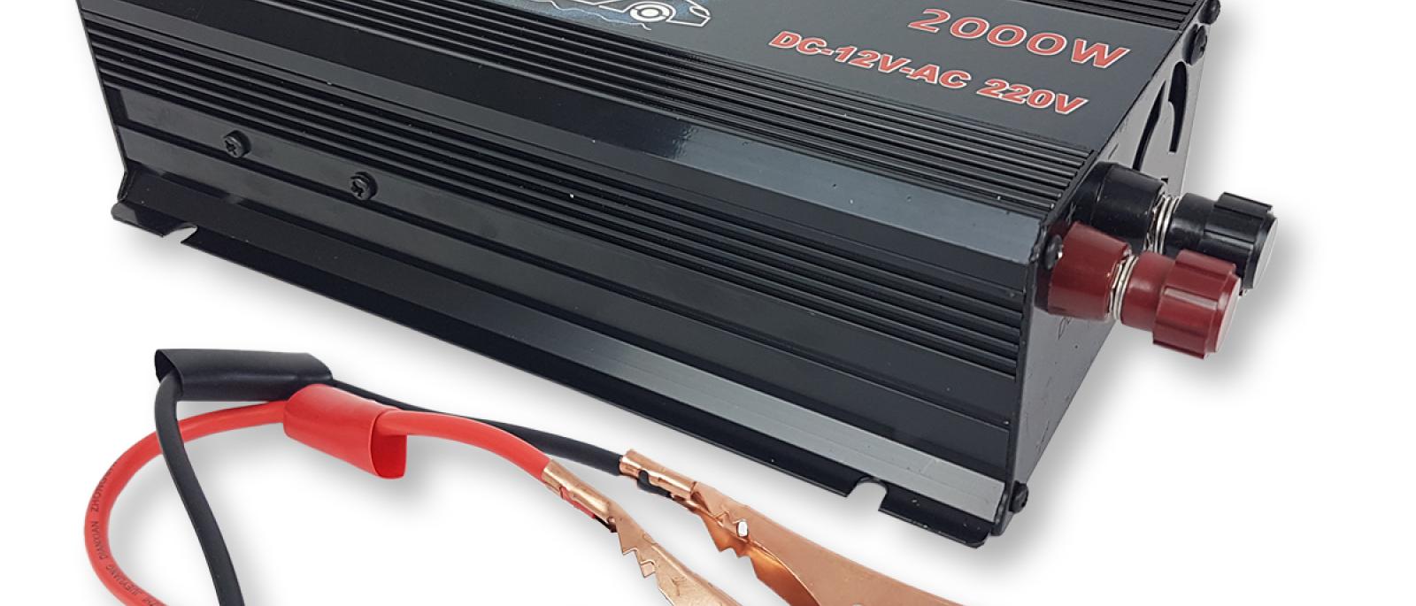 Inverter 12V na 220V - 2000W Front 1
