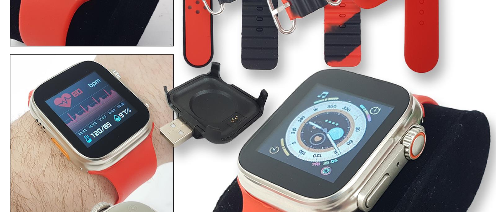 Smart Watch sa 4 izmjenjiva remena 054 Front 1