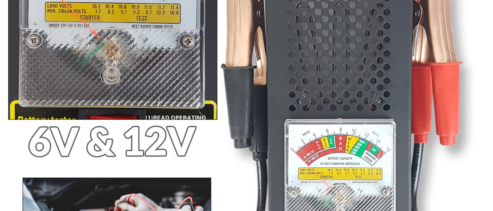 Tester za akumulatore 6V i 12V 147 Front 1