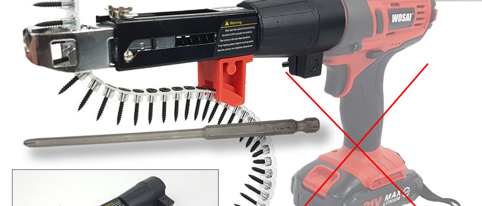 Automatska šerafilica - adapter Front 1