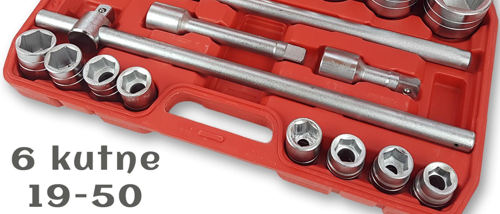 XXL kamionske gedore 20 dijelni set 19-50mm Front 1