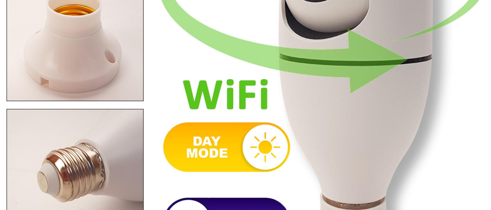 WiFi panoramska kamera E27 G206 Front 1_0