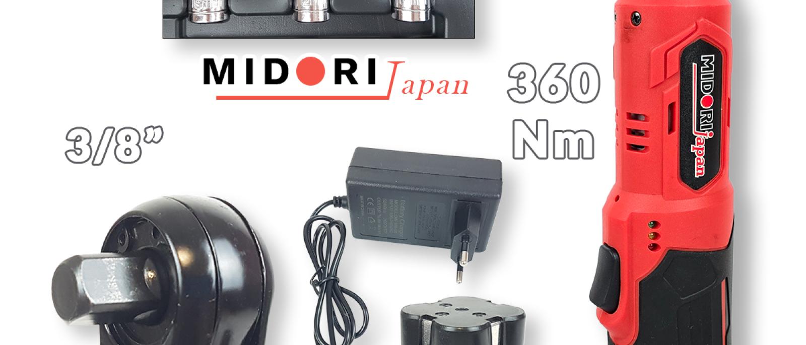 Midori Japan aku čegrtaljka 360Nm Front 1