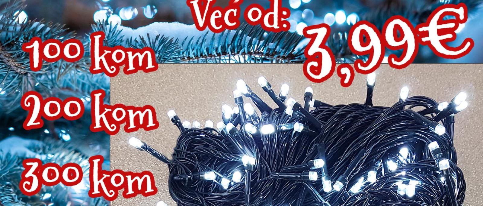 Bijele LED lampice 2024