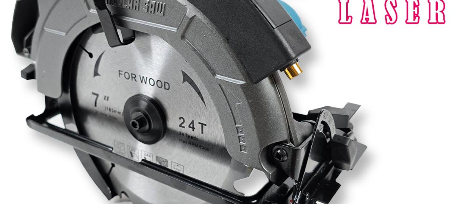 Boxer cirularna pila za drvo 185mm sa laserom BX 012 Front 1