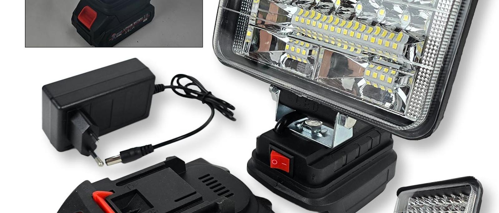 LED svijetlo sa prihvatom na bateriju 20V G424 Front 1