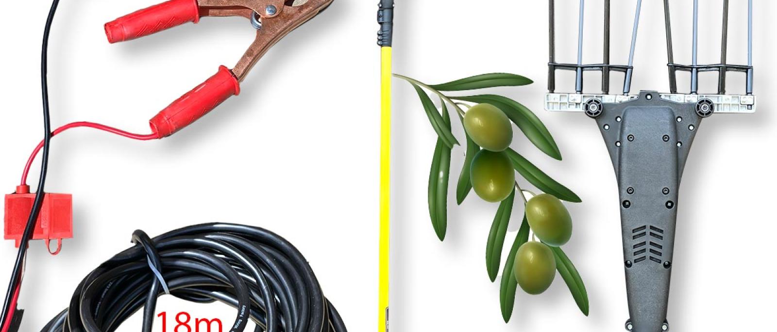 Električni obirač maslina - 12V G418 Front 1