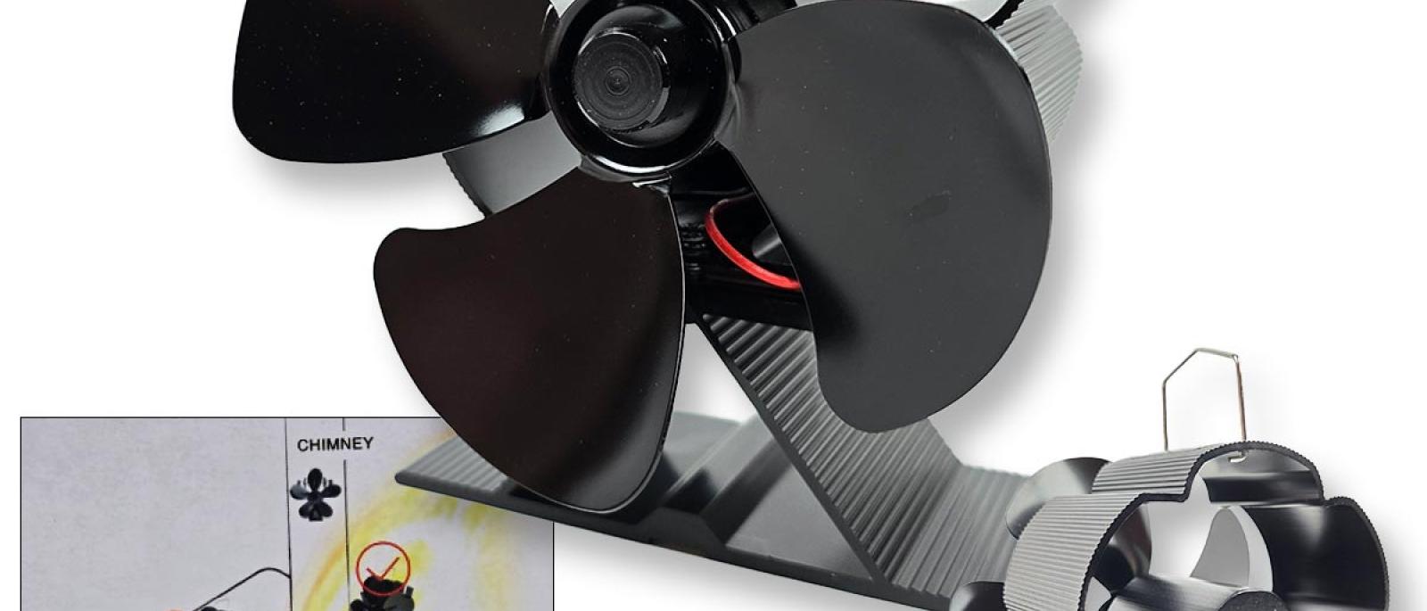 Ventilator za kamin termoelektrični G595 Front 1