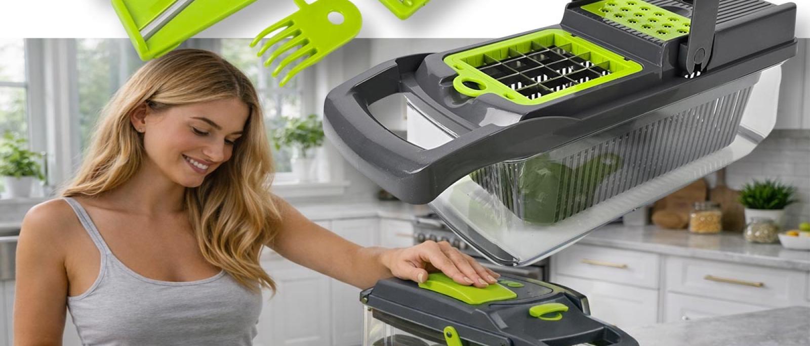 Ribež i sjeckalo za povrće - 13 dijelni set G684 Front 1