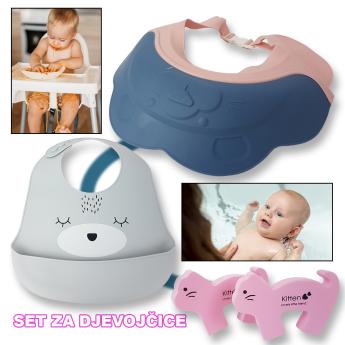 Set za djevojčice i dječake 3u1 Djevojcice Front 1a