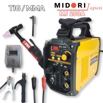 Inverter 200A TIG MMA Midori Japan Front 1