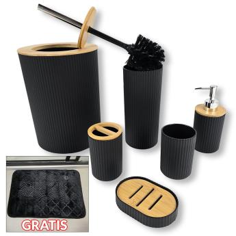 Kupaonski set 6u1 – Black G531 Front 1