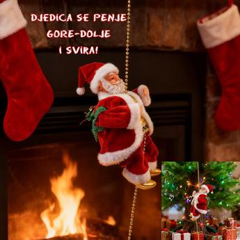 Djed Božičnjak na užetu Front 1