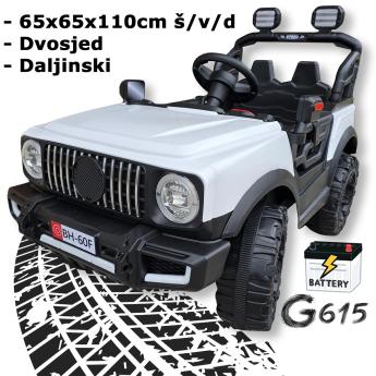 Džip na akumulator s daljinskim upravljačem G615 Front 1