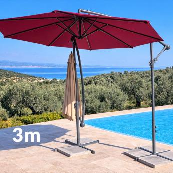 Vrtni suncobran 3m G652 - Bordo Front 1
