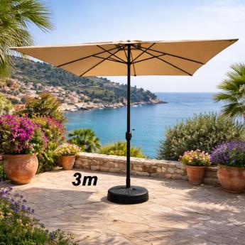 Vrtni suncobran G657 - Khaki Front 1