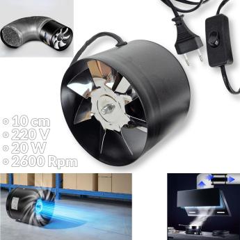 Ispušni ventilator 220V 10cm G762 Front 1